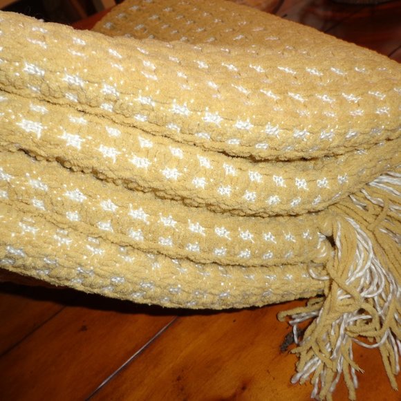 Shabby Chic Brooklyn Other - FIRMNWT Shabby Chic Brooklyn Throw Blanket Fringed